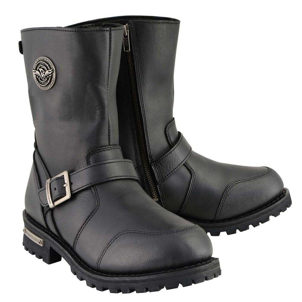 靴 leather engineer boots mode swag Milwaukee Leather 9090 Men's 9