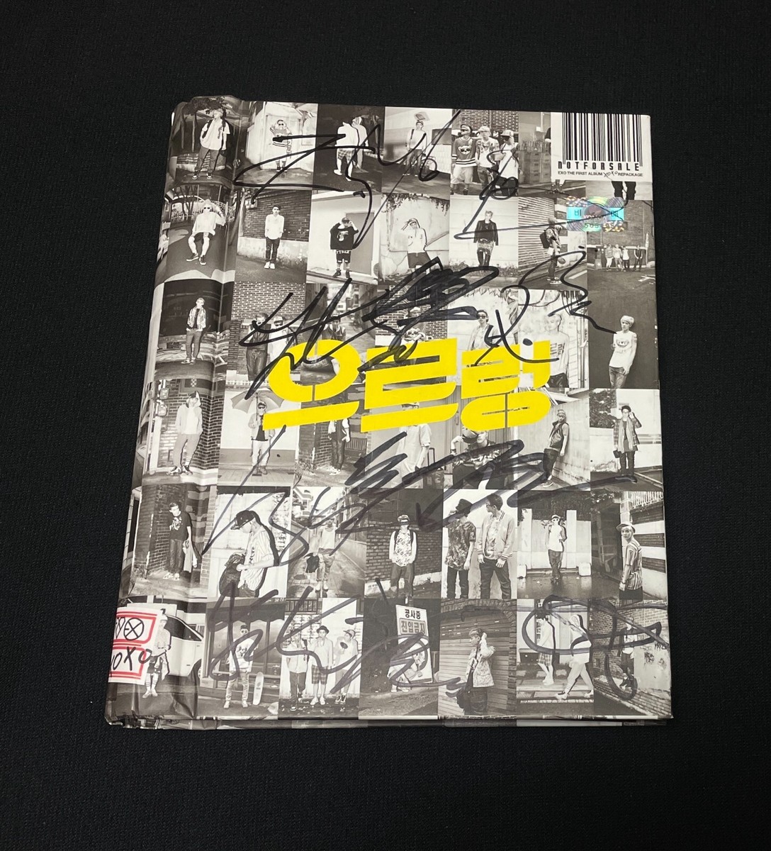EXO 02 REPACKAGEサイン入りアルバム