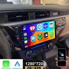 Apple Carplay For Toyota Corolla 2014-2016 Android 13 Car Stereo Radio GPS Navi