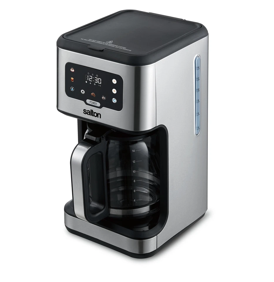 Salton Stainless Steel Digital Coffee Maker - 14 Cup - Image 3 of 4