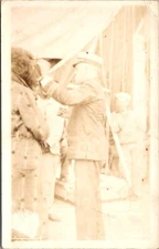 Vintage RPPC Postcard Man in Military Uniform c.1918-1930                  13003