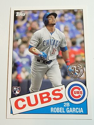 2020 Topps Baseball #85-29 Robel Garcia Chicago Cubs