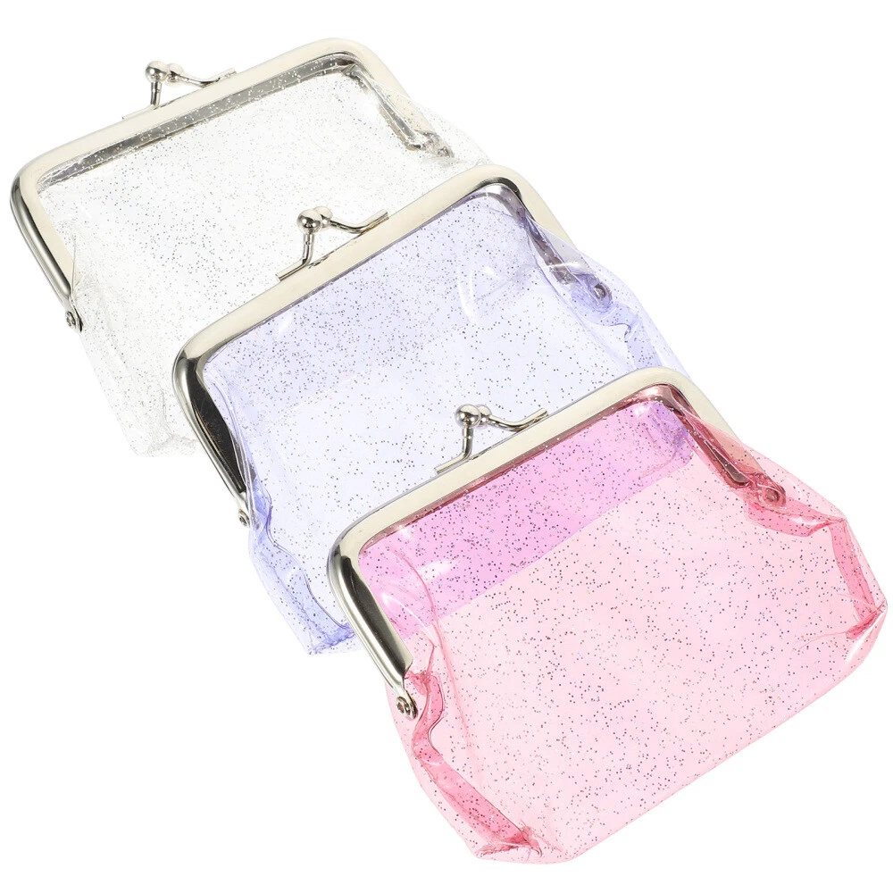 Buy Cute Coin Purse, Confetti Glitter Wallet, Small Clear Purse, Transparent  Pouch, Change Purse, Card and Money Wallet, Vinyl Coin Pouch Vegan Online  in India - Etsy