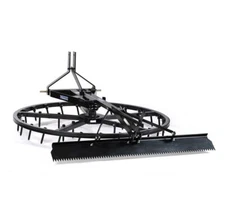 Titan Attachments Arena Spin Harrow Rake Kit, 72-in Diameter, Pull-Behind Rake