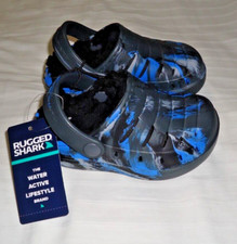 Rugged Shark Lined Clogs Toddler Boys Size 7 ...