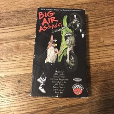 Freestyle Motorcross FMX big air assault vhs sfx motor sports Nike Jones