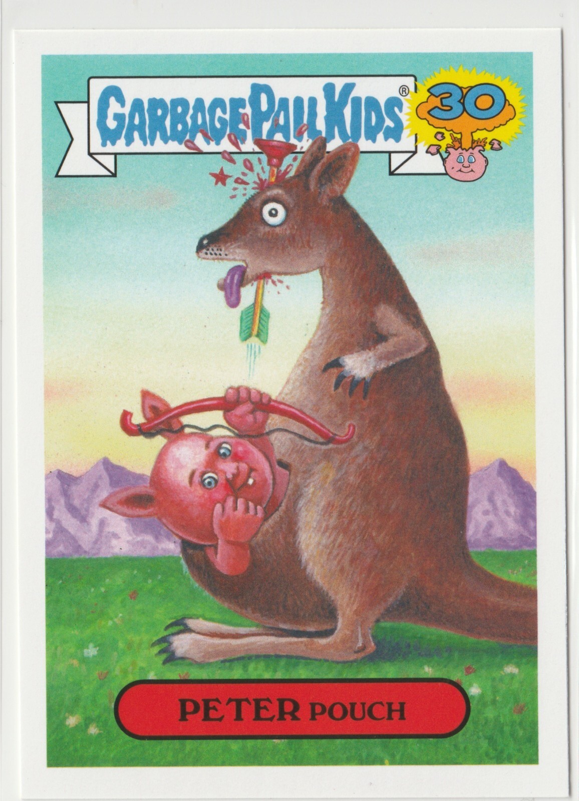 Peter Pouch #4b Garbage Pail Kids GPK 30th Anniversary 2015 Series