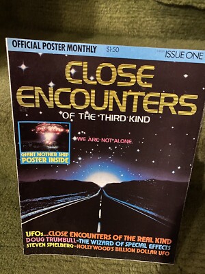 CLOSE ENCOUNTERS OF THE THIRD KIND OFFICIAL COLLECTORS MOVIE SPECIAL MAGAZINES