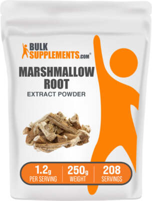 BulkSupplements Marshmallow Root Extract Powder - 1.2 g Per Serving