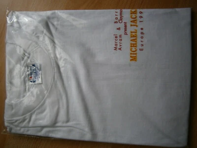 Michael Jackson T-shirt XL Europe 1992 Originalverpackt NEU  - Bild 1 von 3