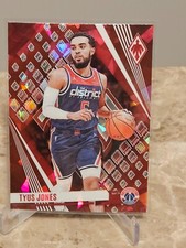Tyus Jones 2023-24 Panini Phoenix #12 Phoenix Red Ice Washington Wizards