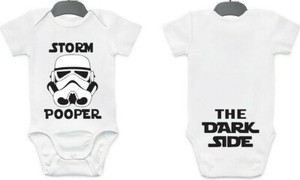 storm pooper onesie