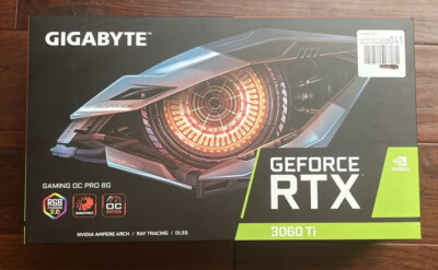 GIGABYTE GeForce RTX 3060 Ti GAMING OC 8G GDDR6 Video Card