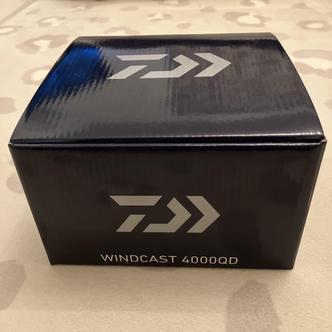 Daiwa 17 Windcast 4000QD Spinning Reel Used Clean Condition Daiwa 17 Windcast 4000QD Spinning Reel Used Clean Condition
