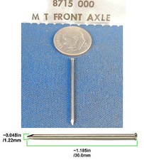 1pc 1970s Aurora AFX Magnatraction HO SLOT CAR PIN STYLE FRONT AXLE 8715 Unused