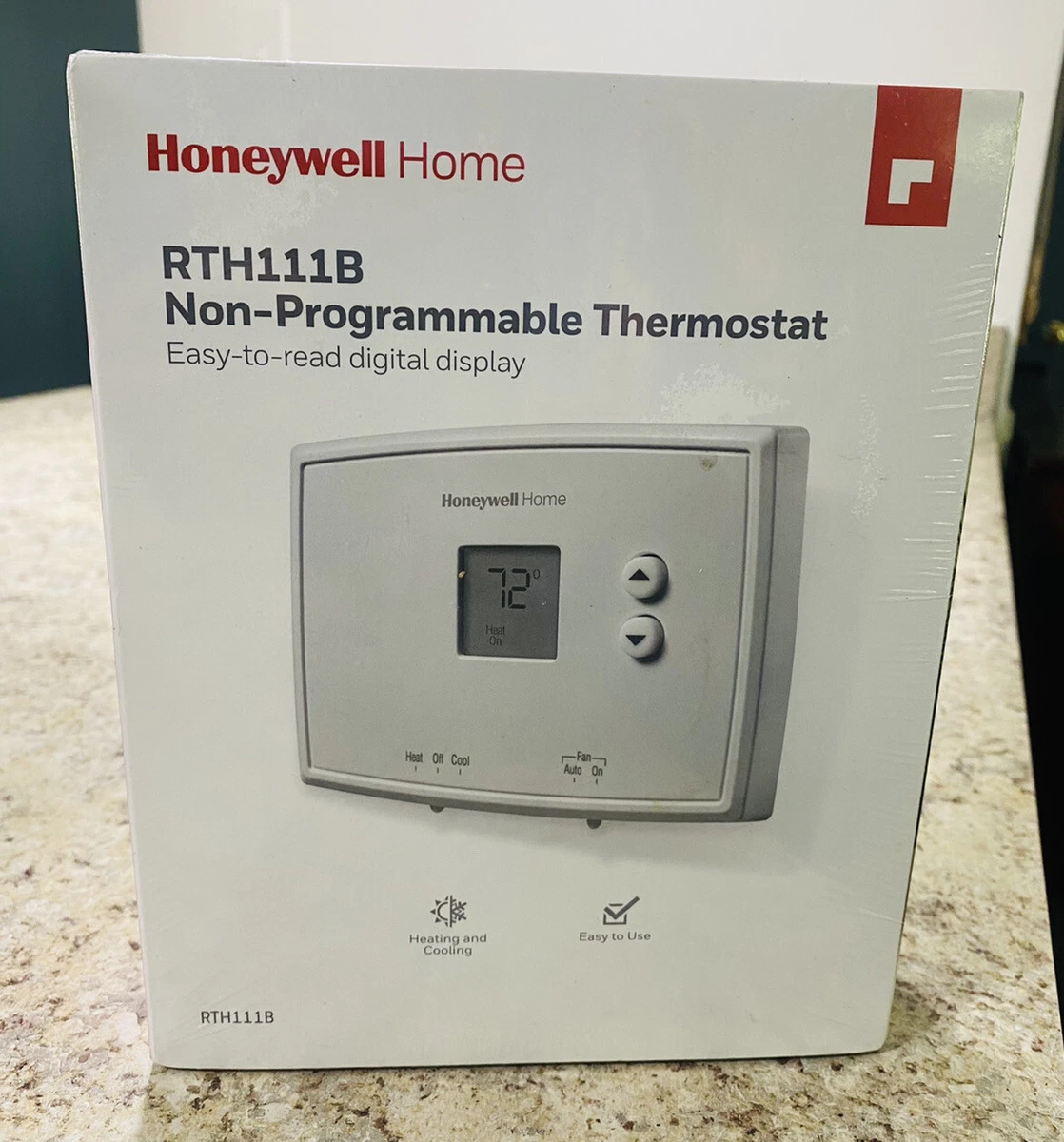 Honeywell Home RTH111B Non-Programmable Thermostat Easy-to-read Digital  Display | eBay