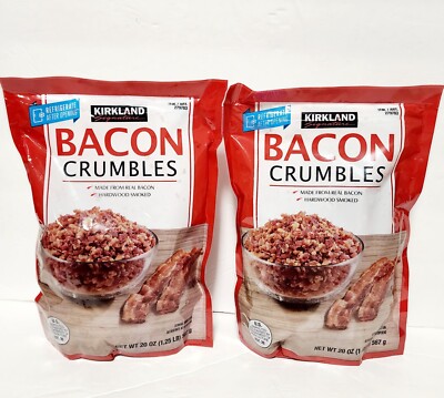 Bacon Crumbles Kirkland Signature 2 Pack 20 oz Each Pack 