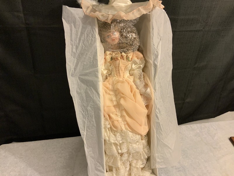 Porcelain 23” Doll Annabelle Item # 80683 (NIB)  never Unwrapped 