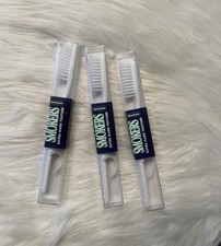 3X Wisdom 212 Smokers Extra Hard Brown Bristle Tooth Brush.USA Seller 3pieces 