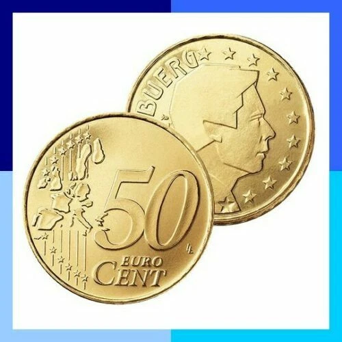 Pièces euro du Luxembourg 50 Cent