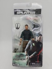 Modellino/gilet Sam Fisher 7" 2010 NECA Toys Splinter Cell Conviction RARO SIGILLATO 