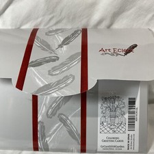 Art Eclect Adult Coloring Greeting and Thank You Note Cards with Ocean Designs