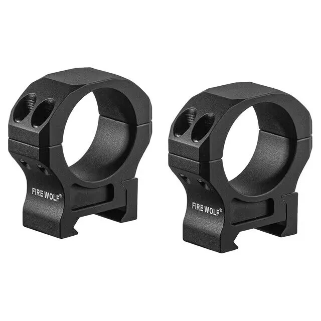 7075 Aluminum 30mm Scope Rings Low/Medium/High for Picatinny/Wea...Rail Mount - Image 3 of 4