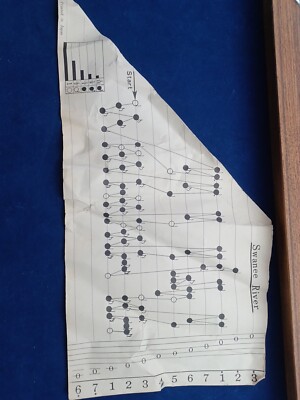 Vintage Zippy Zither Toy JAPAN w Box Printed Music Musical String