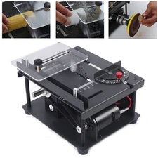 Mini Electric Table Saw Hobby&Craft Power Tool Metal Wood Cutting Machine 4.3"