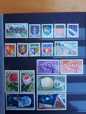 timbres France : 1962 YT n° 1351, 1352, 1353, 1354, 1355, 1356 à 1362 NEUF **