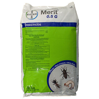 Bayer Merit 0.5G Insecticide Granules (30 Lbs) Grub Insect Killer NOT