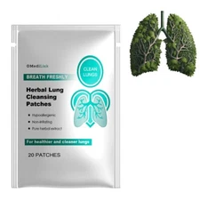 MediLisk Lung Cleansing Patches (20 Patches) – Relieve Cough, Clear Mucus