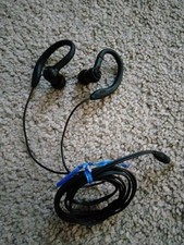 JVC HA-EC10 Earphones Black Wired Inner Ear Stereo Headphones Sweat Proof