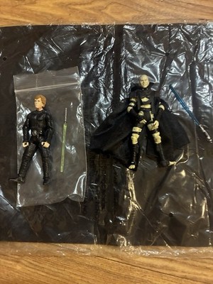 Star Wars  comic pack clone Emperor Palpatine and darkside luke lukke incomplete