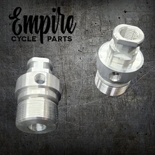 Harley 41mm Air Ride Fork Tube Plugs Softail 1986-2017 / Bagger 1999-2013