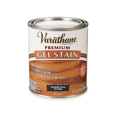 Varathane Premium Gel Stain Oil Based Ipswich Pine 1 Quart