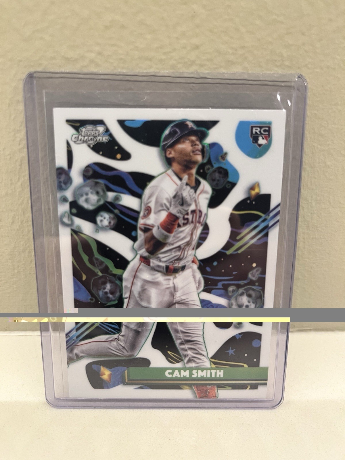 Cam Smith 2025 Topps Cosmic Chrome #166 White Hole Refractor Astros RC SP