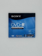 NEW Sony AccuCORE DVD-R 60 Min 2.8GB Double Sided 8cm Mini Disc - 1 Single Disc