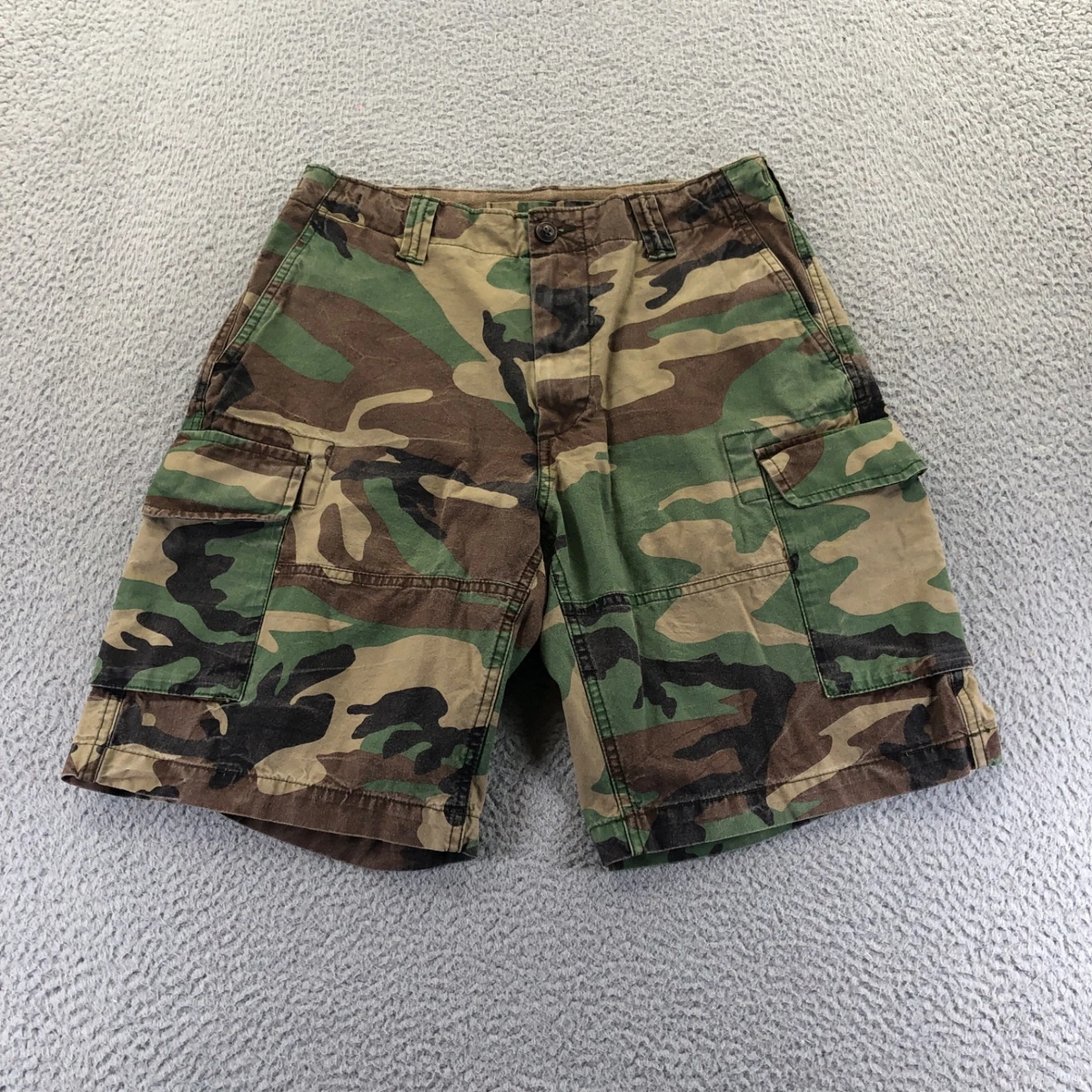 Camouflage Blue Regular Size Shorts for Men for sale | eBay