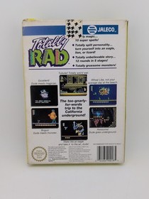 totally rad game Nintendo NES Boxed PAL A mattel No Manual