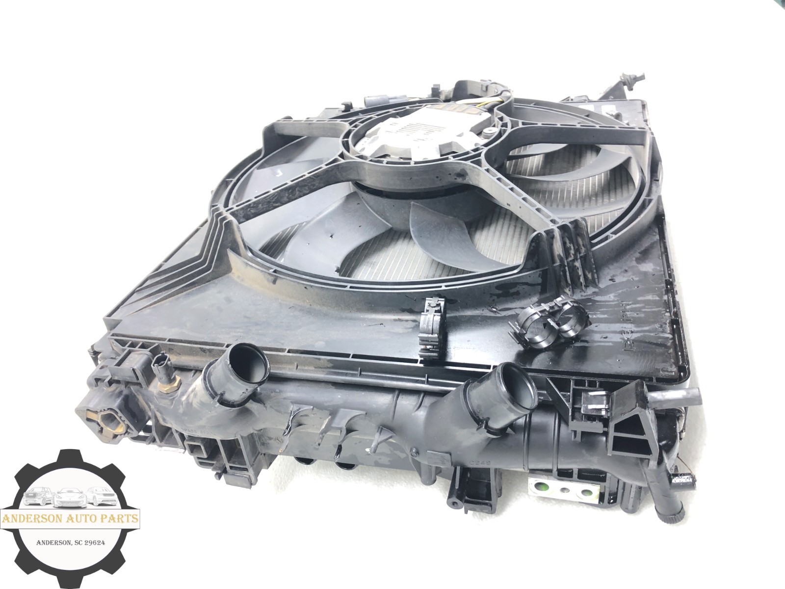 2014-2022 MASERATI QUATTROPORTE S Q4 3.0L V6 RADIATOR CONDENSER COOLING FAN OEM
