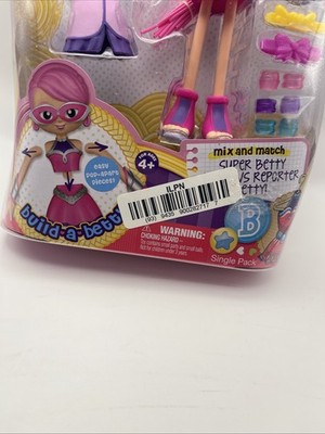 Betty Spaghetty Build a Betty News Reporter Mix and Match Super