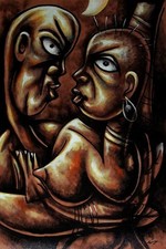 Cuadro Arte Original Lienzo Cuba Cubano ENRIQUE BICET GARZÓN -222