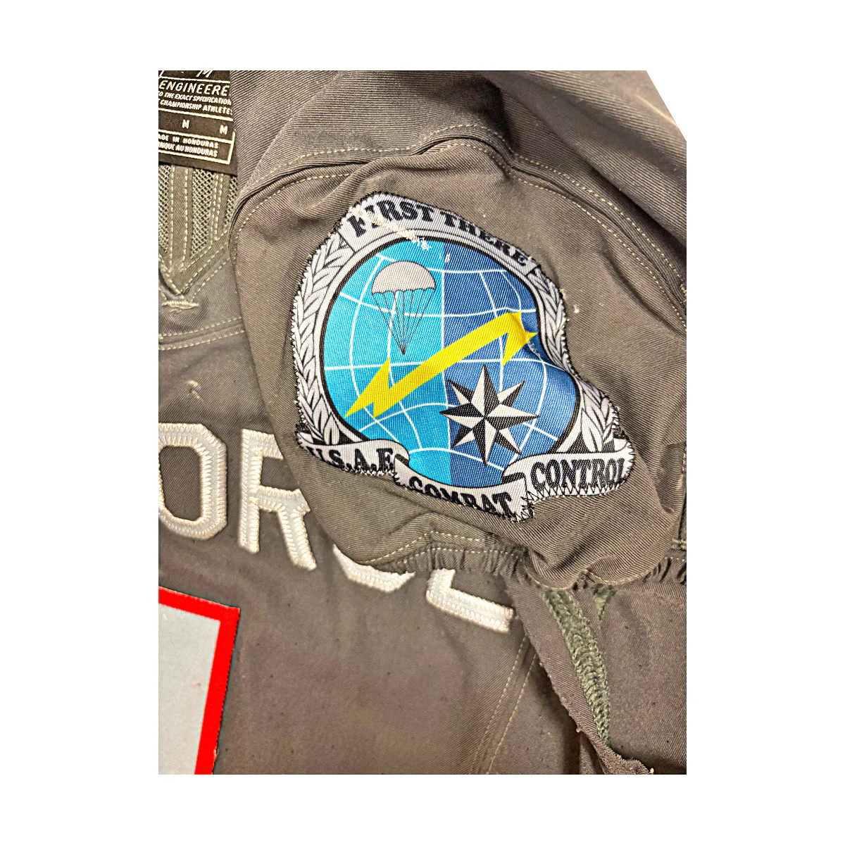 U.S. Air Force Academy 2024 Game Used Nike AFSOC Grey #11 Jersey
