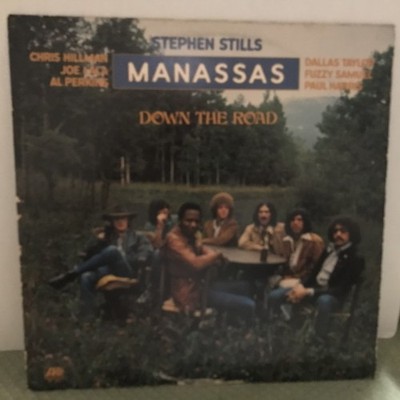 Stephen Stills-Manassas Down The Road-LP-Atlantic Records-original pressing-1973