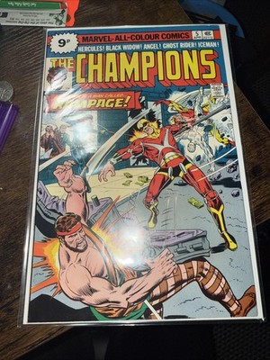 The Champions 5 First Appearance Of Rampage 1975