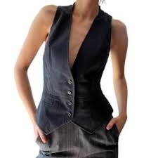 Men Diesel Vest Black Viscose 34 / XS / 42