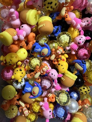 Acrylic And Silicon Bead Sets Winnie The Pooh Inspired