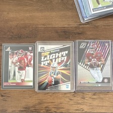 Pinnacle Donruss Panini Bryce Young Rookie Alabama Crimson Tide Card Lot (3)