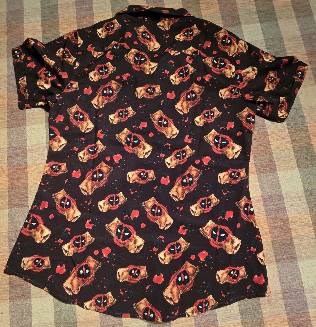 RSVLTS D23 Expo 2022 Marvel Deadpool Maximum Chimi Hawaiian Shirt
